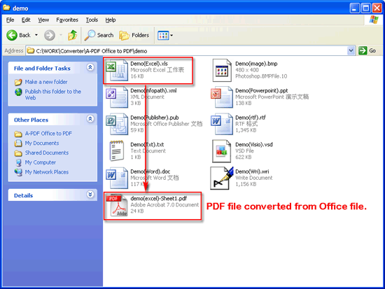 a-pdf office to pdf right click result